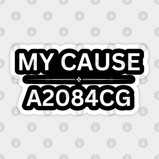 "MY CAUSE" – Stand for the Cause Sticker by Steve